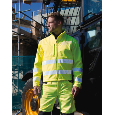 High-viz Softshell Jacket